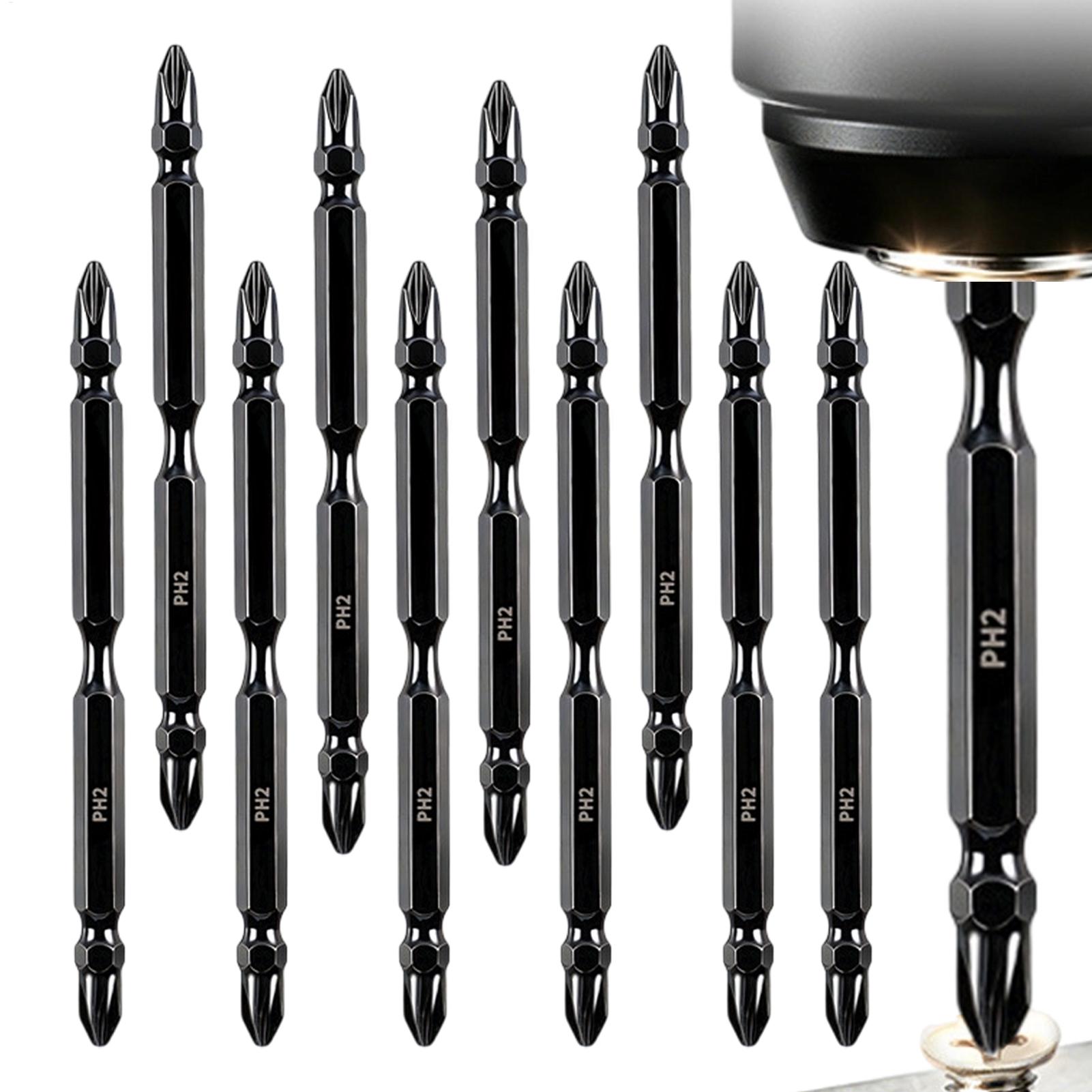 Screwdriver Bit Set Double-End - End Mill Set 评论和价格