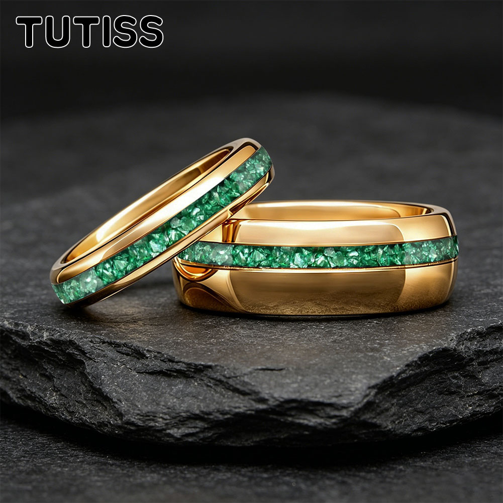 Unique 4/8mm Gold Tungsten Wed - Coupling 8Mm 评论和价格