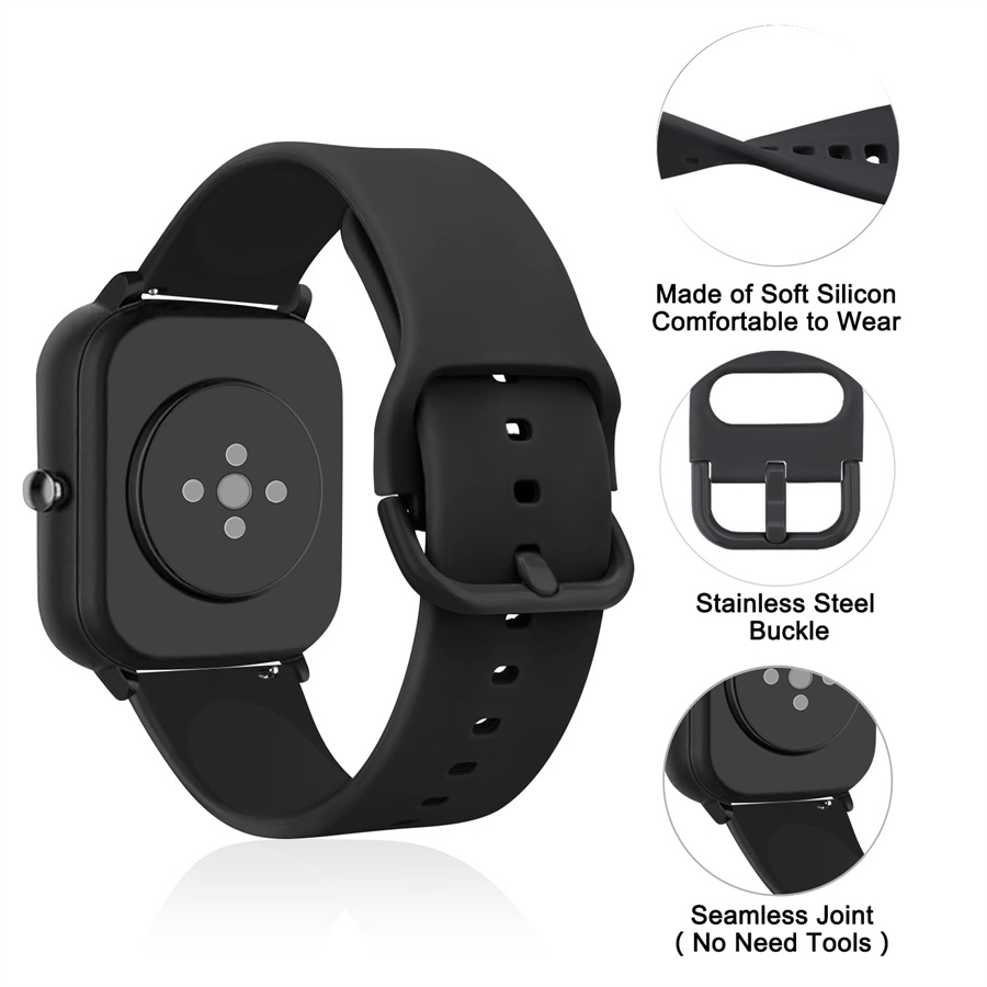 Silicone Watch band For Amazfi - Gt2 Pulley 评论和价格