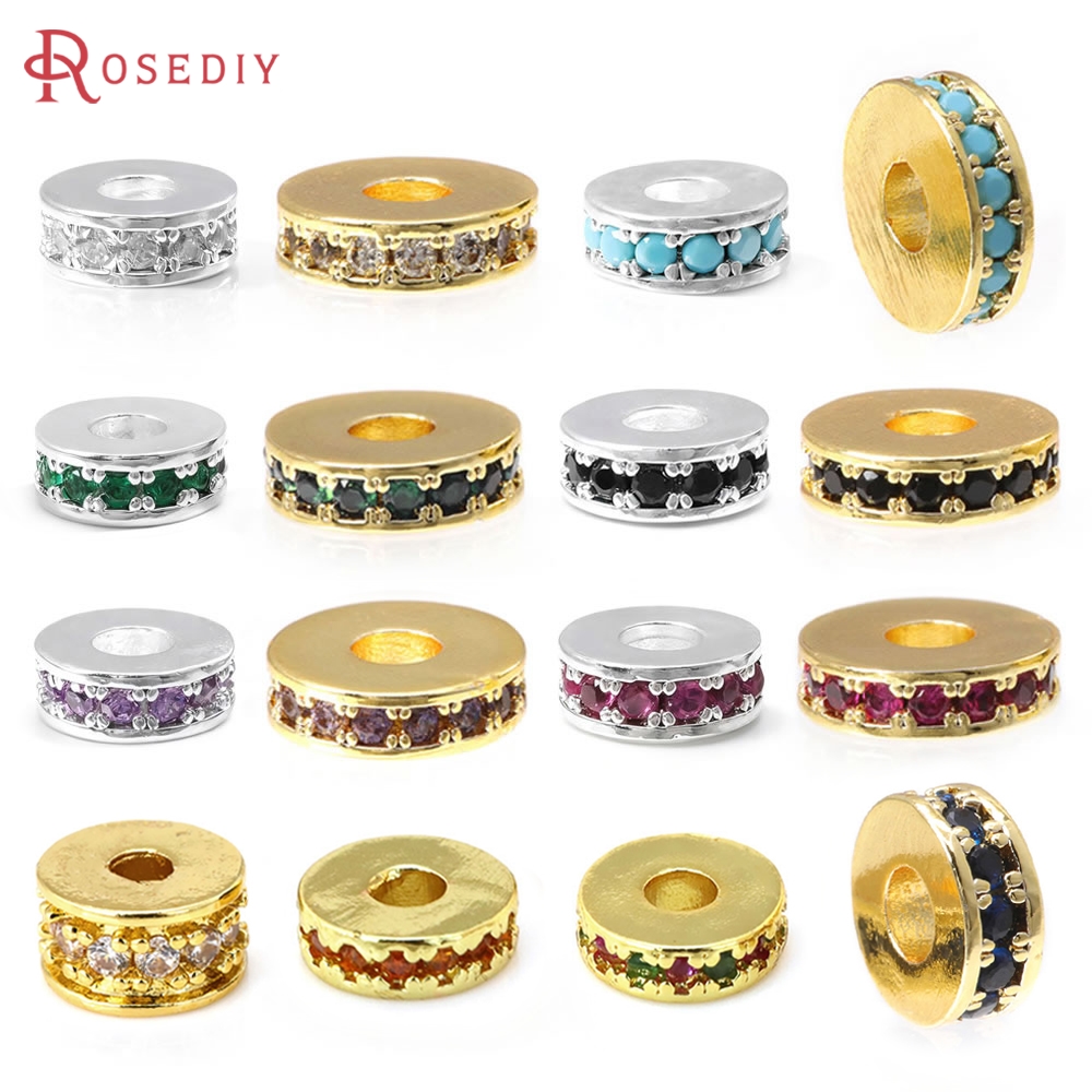 6PCS 6MM 8MM 18K Gold Color Br - Coupling 8Mm 评论和价格