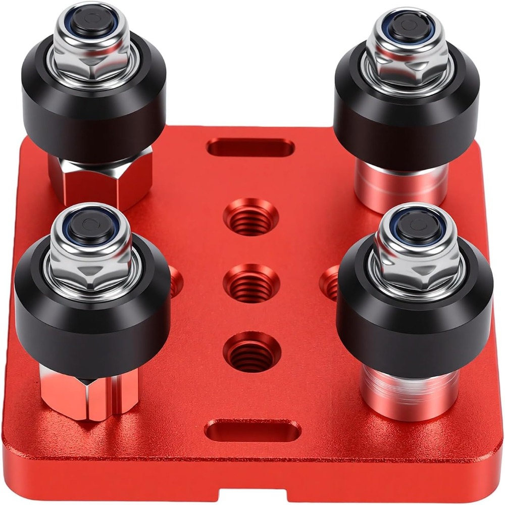 2pcs set Lightweight Design Al - V Slot Wheel 评论和价格