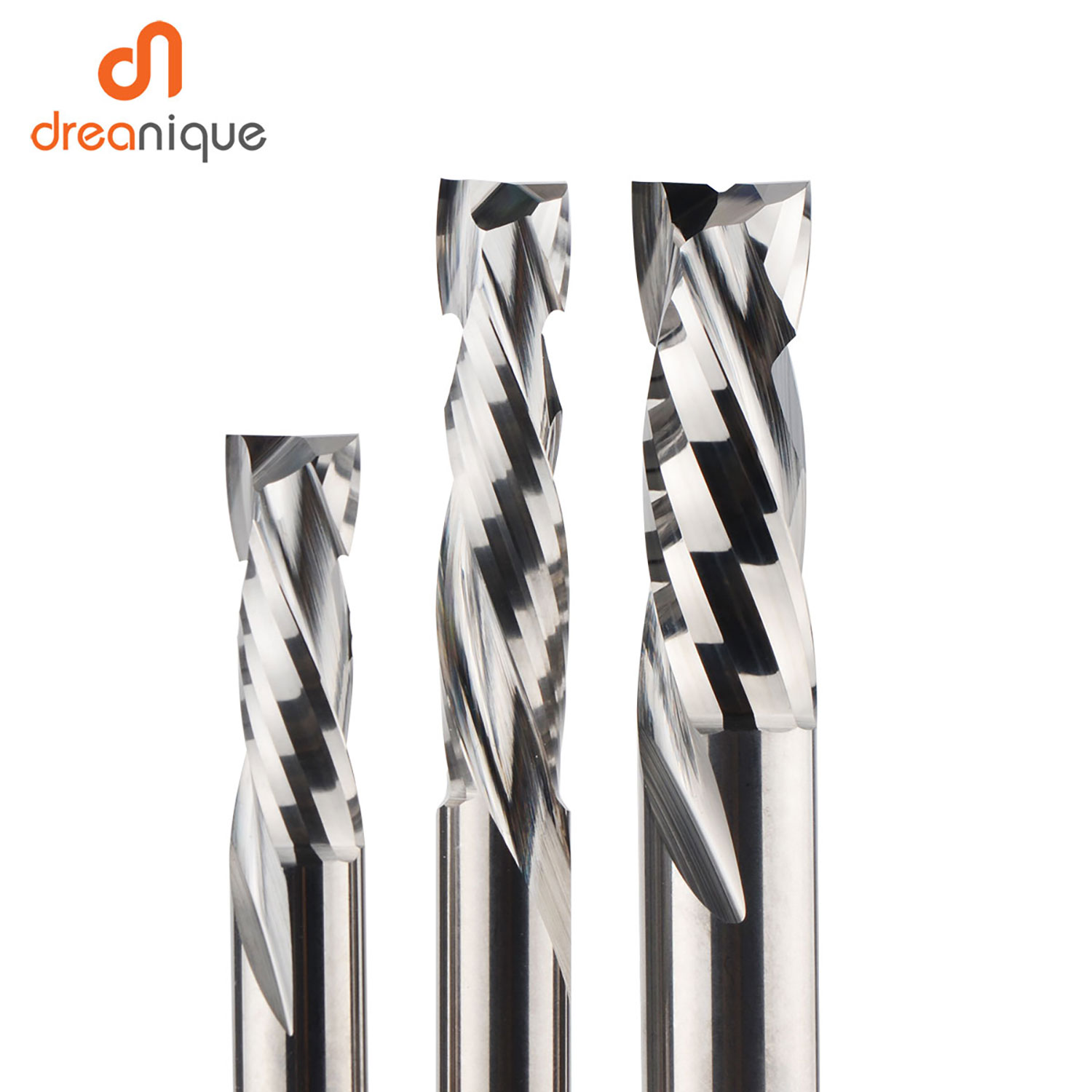 2PC/LOT Compression Milling Cu - End Mill Set 评论和价格