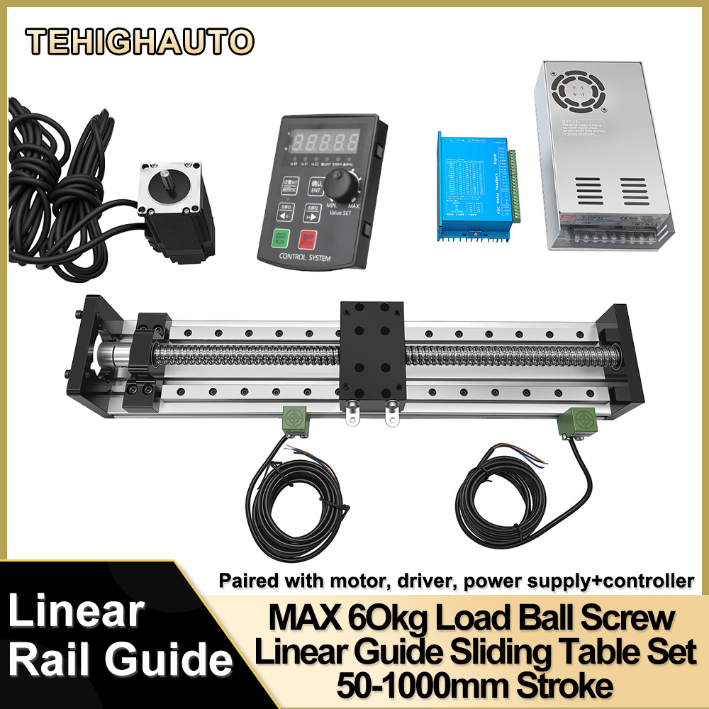 CNC Ball Screw Sliding Table L - Linear Rail 评论和价格