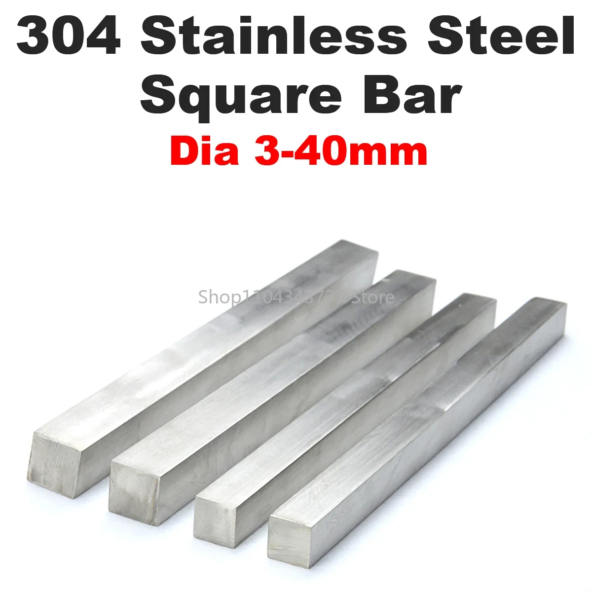 304 Stainless Steel Square Rod - Linear Rod 8Mm 评论和价格