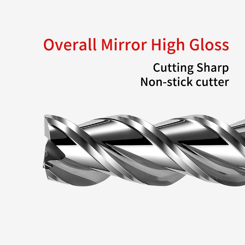 3F End Mill Aluminum 4mm 6mm 8 - End Mill Set 评论和价格