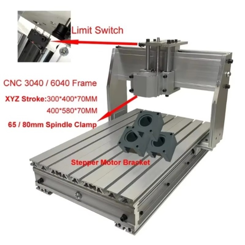 Aluminum CNC 3040 6040 Frame K - Cnc Router 评论和价格