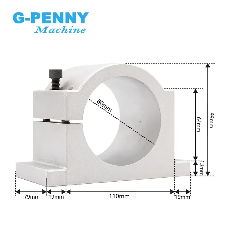 Gpenny 1.5kw ER16 D80mm Water  - Spindle Motor 评论和价格