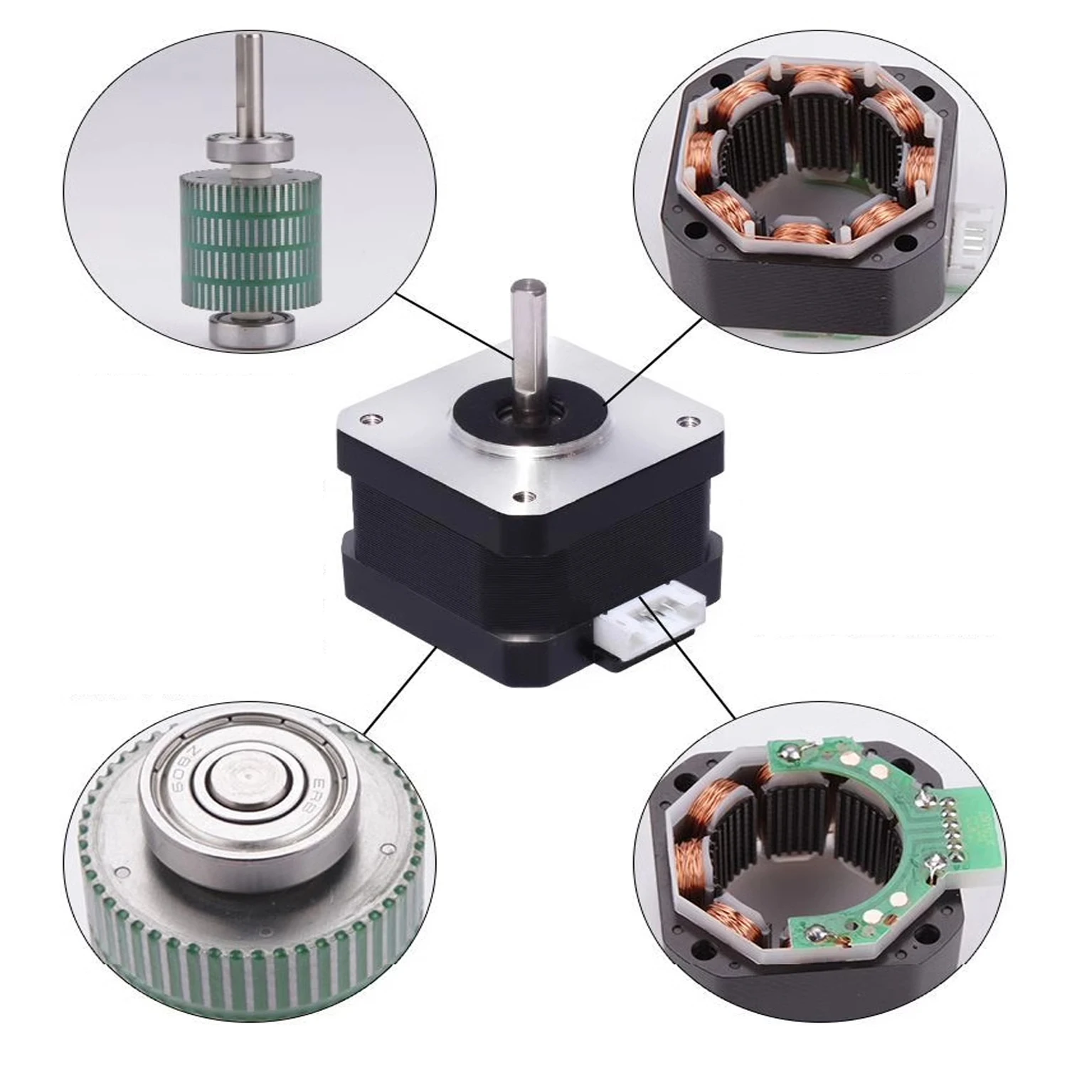 Nema17 Stepper Motor 42BYGH 3D - Nema 17 Stepper 评论和价格