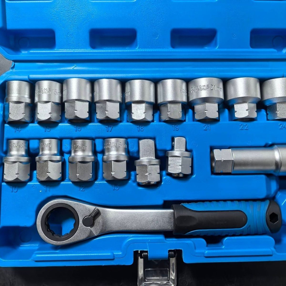 17PCS 12 Point Drive Ratchetin - Cnc Bits 评论和价格