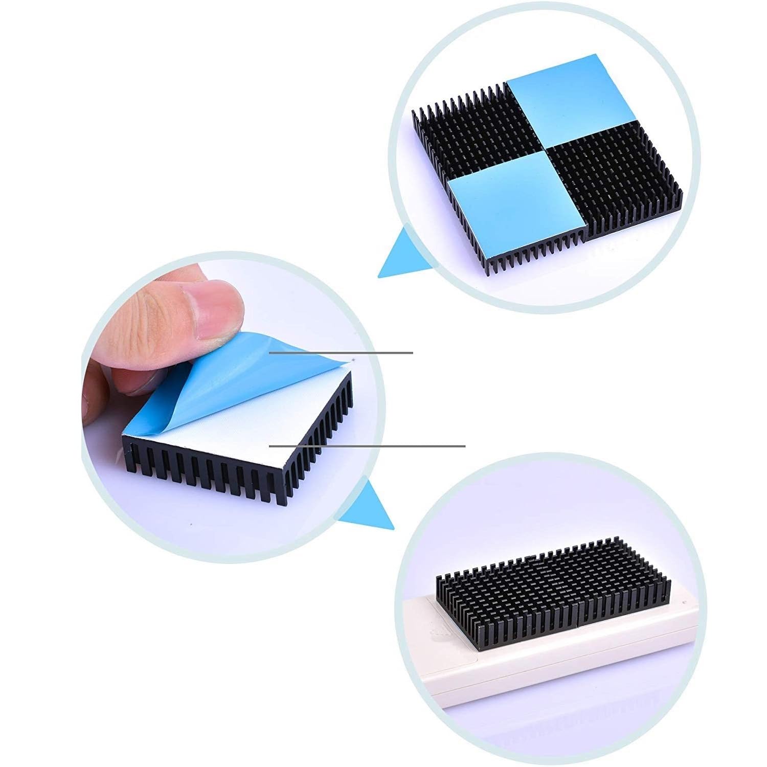 1/2/3/4pcs Heatsink Aluminum C - Nema 17 Stepper 评论和价格